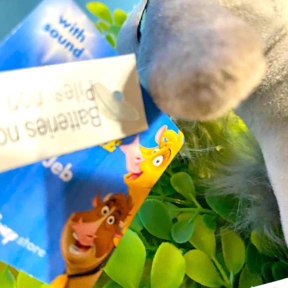 DISNEY STORE NWT VTG 2004 HOME ON THE RANGE BEAN BAG PLUSH w/SOUND COMPLETE SET - Picture 12 of 13